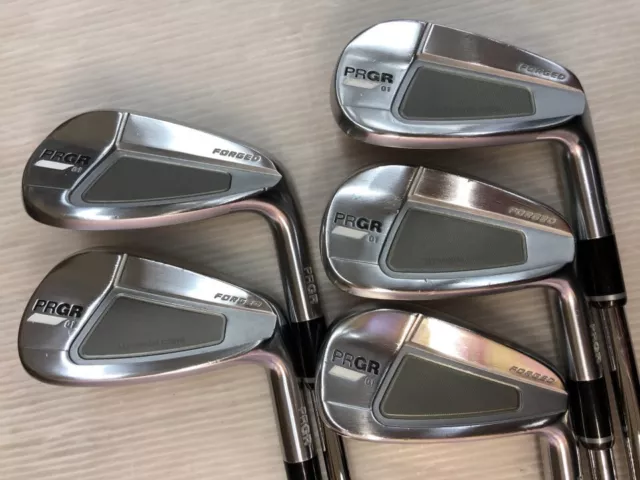 PRGR 01 Irons #6-9.P(5Clubs)/Steel/Flex:M40/Iron set