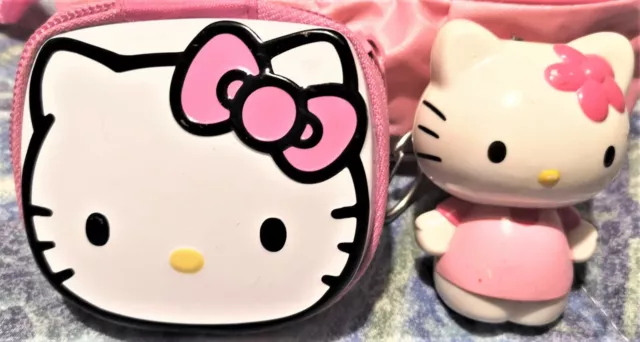 Hello Kitty Sanrio Scatolina Portamonete 2012 Torcia/Portachiavi 2006