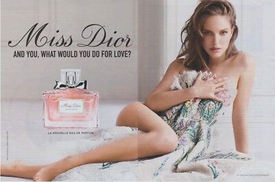 Dune de Christian Dior N°4 advertising paper Dior Publicité papier 