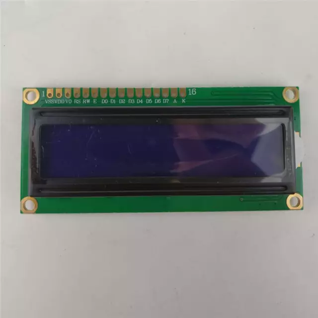 Controller blue Backlight 1602 162 16x2 HD44780 Character LCD Display Module 5V