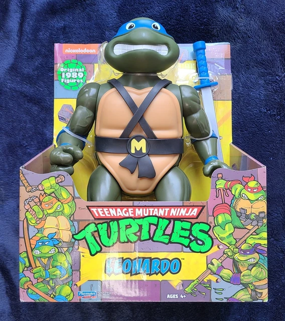 Teenage Mutant Ninja Turtles Giant Leonardo Original 1989 Figure New Release
