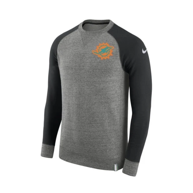 Miami Dolphins NFL Sweatshirt (Size S) Men's Nike Logo Graphic Sweat - New
