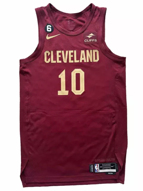 2023 Darius Garland Cleveland Cavaliers Game Issued Icon Edition Jersey 46+4