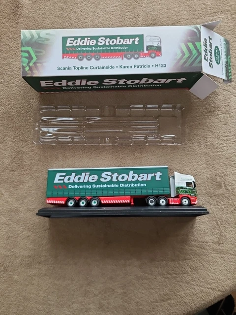 Camion Miniature Atlas Eddie Stobart - 1/76 - Scania R143M 420 - Emily Kim - Diecast