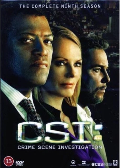 CSI CRIME SCENE Investigation Season 9 Dvd New Sealed Danish Import