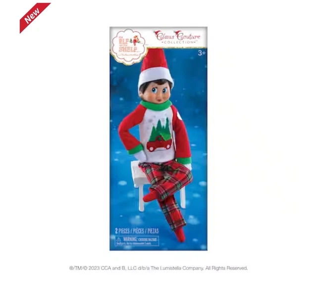☆☆ NEW Elf On The Shelf Claus Couture Tree Farm Pajama’s PJ's ☆☆
