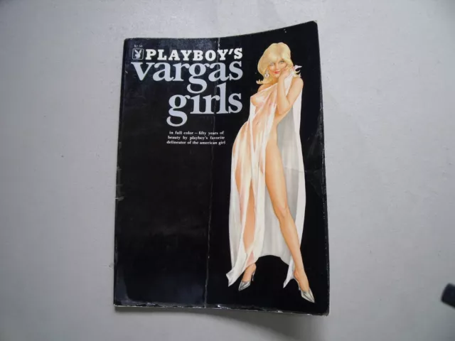 PLAYBOY'S VARGAS GIRLS IN FULL COLOR ~ 50 YEARS OF BEAUTY from 1972 pinups