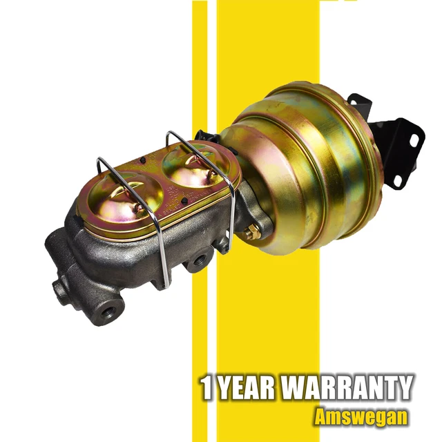 8& DUAL POWER Brake Booster Conversion Kit For 196772 Chevy C10 C20