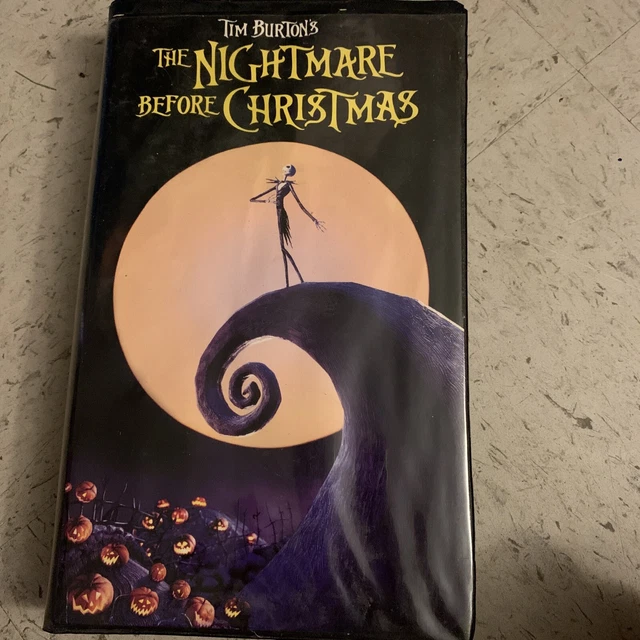 THE NIGHTMARE BEFORE Christmas (VHS, 1994) 6.31 PicClick AU