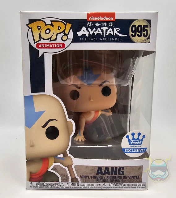 Funko POP! Animation #995 Avatar – Aang (Accovacciato) Edizione Esclusiva, Figura Collezionabile In Vinile