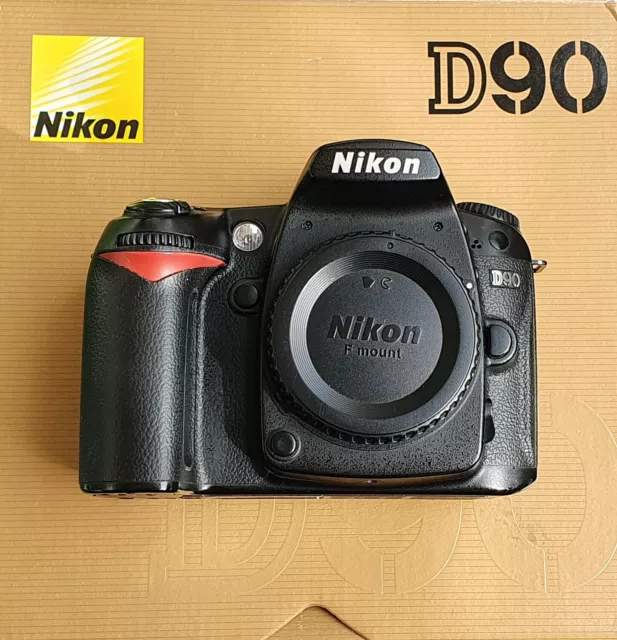 Nikon D90 digitale Spiegelreflexkamera, nur Body/Gehäuse, GEBRAUCHT