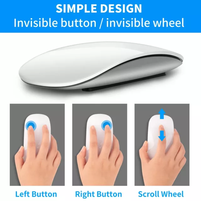 Magic Mouse - Surface Multi‑Touch - Blanc 2