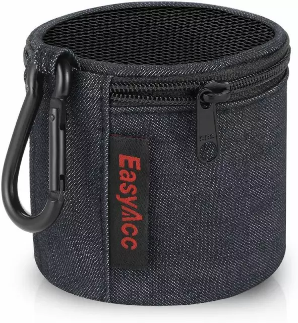 EasyAcc Lautsprecher Tasche Case Anker SoundCore Mini August MS425 Denim-Schwarz