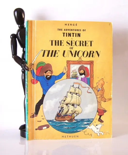 Vintage 1974 - Hergé The Adventures of Tintin - The Secret of the Unicorn Comic
