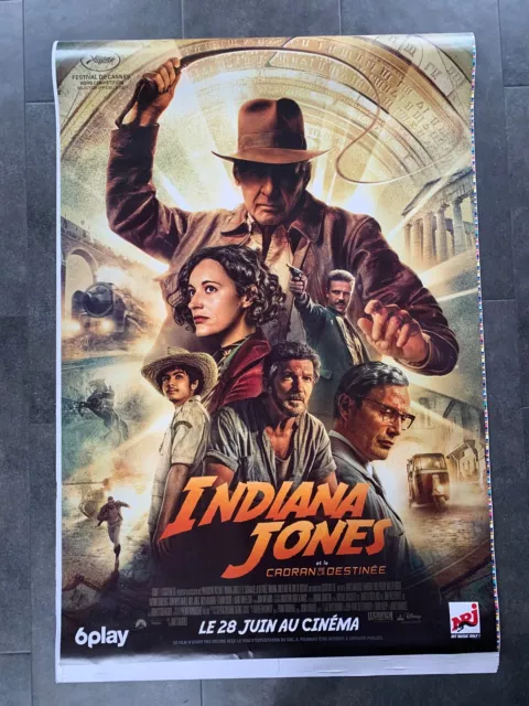 Original POSTER 4x6ft INDIANA JONES and the Dial of Destiny 2023 - James MANGOLD