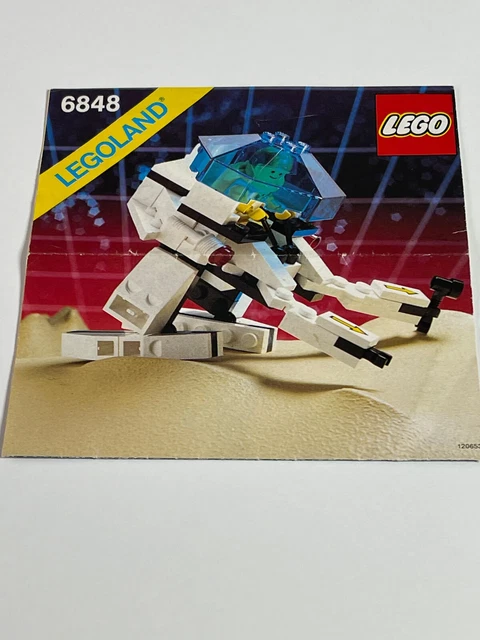 LEGO CLASSIC SPACE (6848-1) Futuron / INSTRUCTION MANUAL ONLY / USED ...
