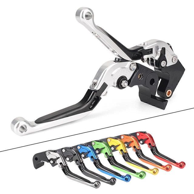 Leva frizione freno pieghevole estensibile per Kawasaki Ninja ZX636R/ZX6RR 2005-2006