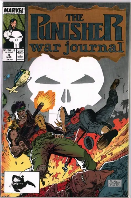 Punisher War Journal #4 Vol. 1 #4 Marvel Comics 1988 Direct Market STOCK PHOTO