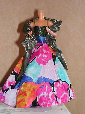 Lot De Vêtements Vintage Pour Barbie - Pantalons Et Shorts Des Années 90 - Occasion