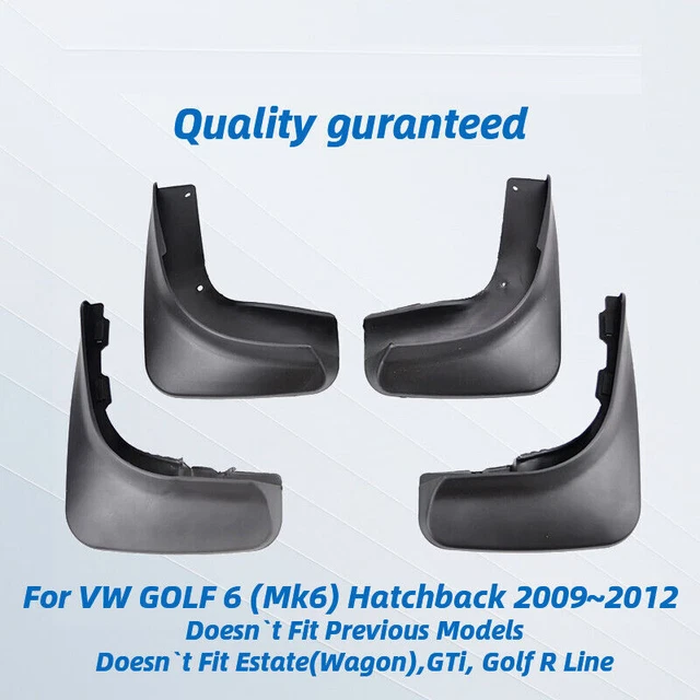 FOR VW Golf Wagon 6 Jetta Sportwagen MK6 2009 2010-14 KIT MUD FLAPS SPLASH GUARD