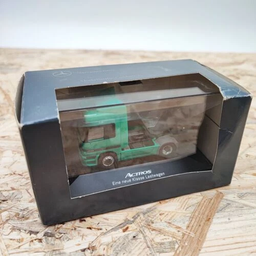 Herpa Mercedes Actros 1843 + Citerne Kieserling, HO 1/87, état Excellent, Jaune