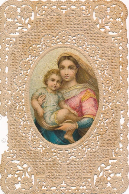 Santino Madonna con Bambino Gesù Canivet