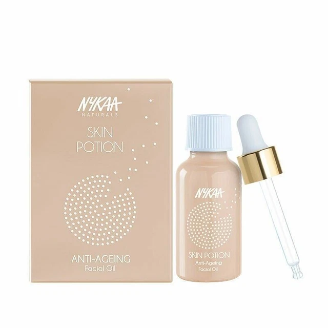 Nykaa Naturals Poción Para Piel Aceite Facial Antienvejecimiento 30Ml