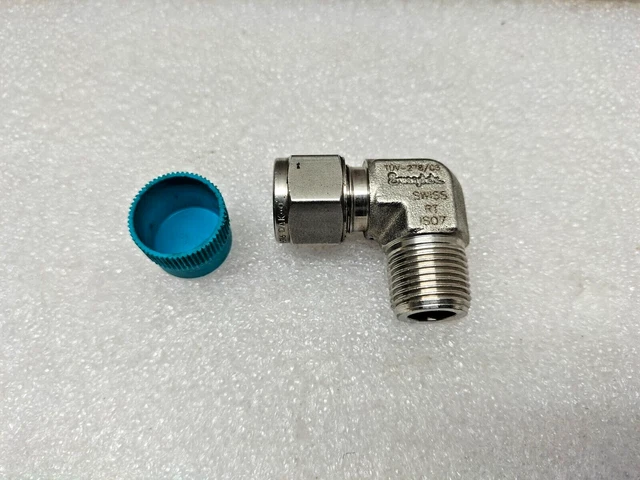Coude Connecteur Swagelok Mâle 1/2" X 3/4" - SS-810-2-12 | Raccord Tube, Laiton