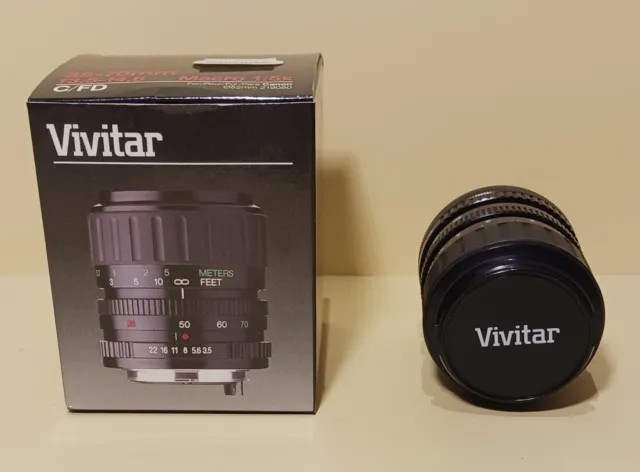 Zoom Objektiv von Vivitar, 35-70mm, C/FD für Canon