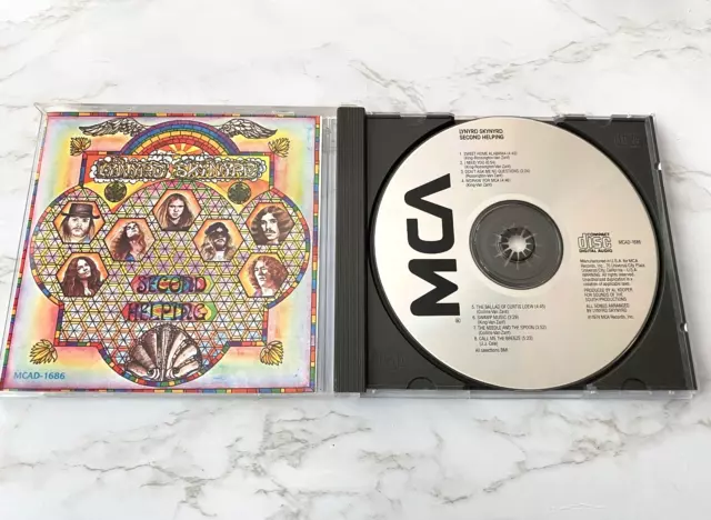 Lynyrd Skynyrd Second Helping CD EARLY JVC PRESS! MCAD-1686 I Need You RARE OOP!