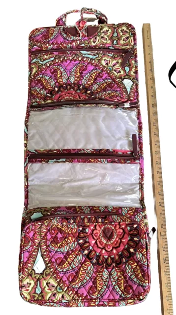Vera Bradley Iconic Hanging Travel Organizer Weekend Bag Resort Medallion NEW