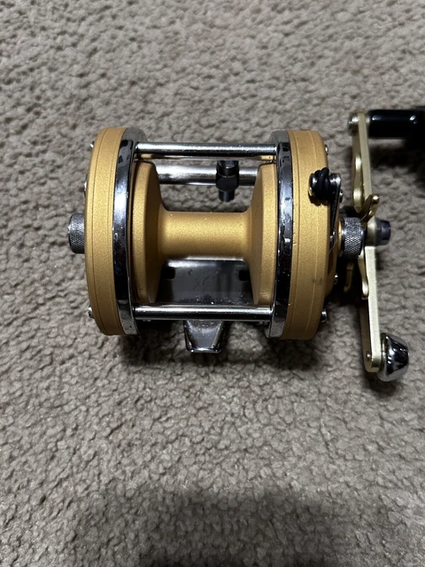 RARE ABU GARCIA AMBASSADEUR BIG GAME BG 10000 CT **Gold