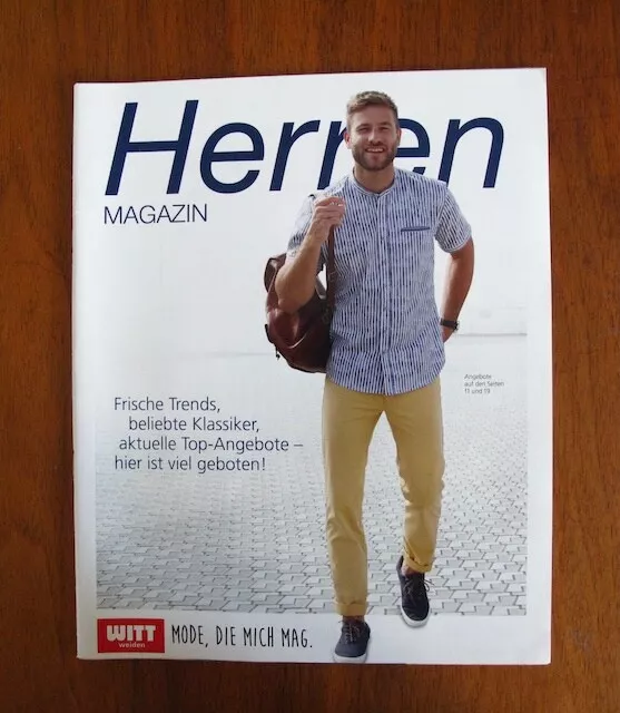 Witt Katalog Herren Magazin Frische Trends, gült. b. Ende Juli 2022