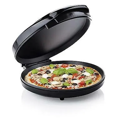 Forno Fornetto Cuoci Pizza 30cm Macchina per Preparare Pizze 1450 Watt Nero