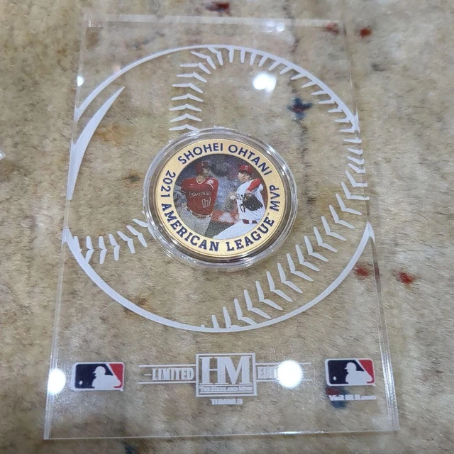 独特の上品 COMMEMORATIVE MEDAL SHOHEI Ohtani Mvp Without Stand 2021 記念グッズ