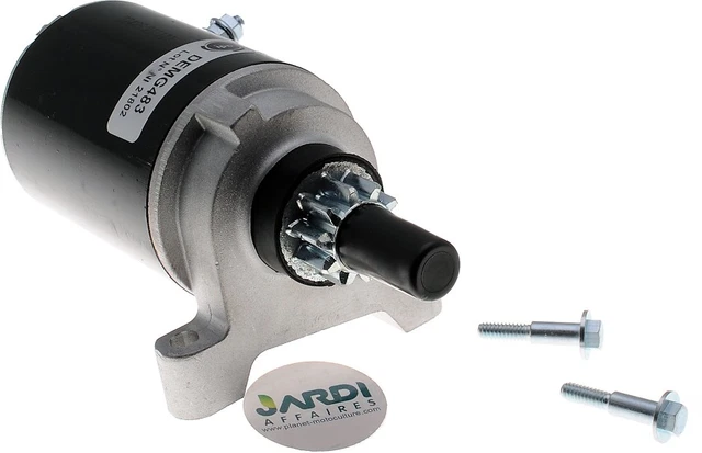 Démarreur Adaptable 9 Dents Pour Moteur Kubota - Remplace DENSO OSGR, Compatible BX, RTV, KX Séries