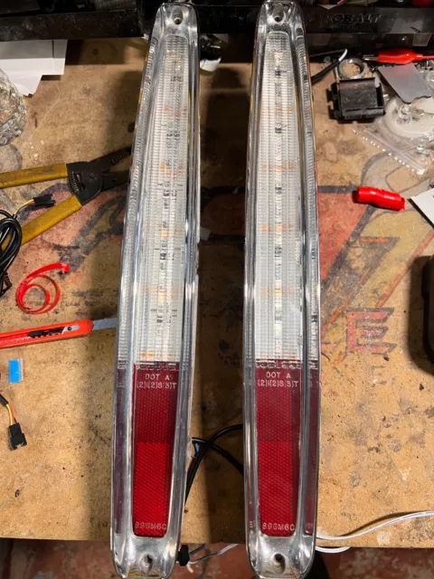89-93 taillights Cadillac Deville tail lights for frenching OEM.