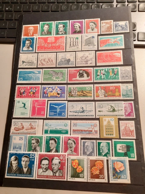 4 Steckkarten DDR