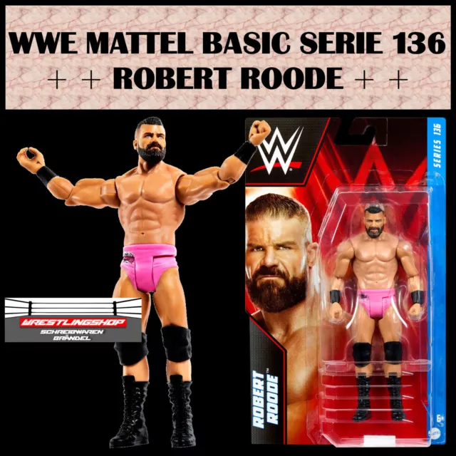 Wwe Mattel Basic Serie 136 Robert Roode Wrestling Action Figur Elite Raw Nxt Hkp