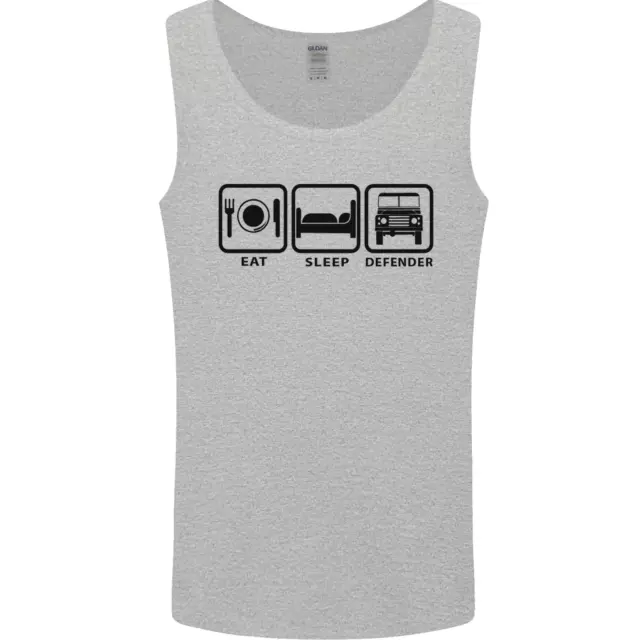 Gilet da uomo Eat Sleep 4X4 Off Road auto da strada 3
