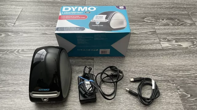 Dymo LabelWriter 450 Thermal Label Printer 1750110 With Power Supply & USB