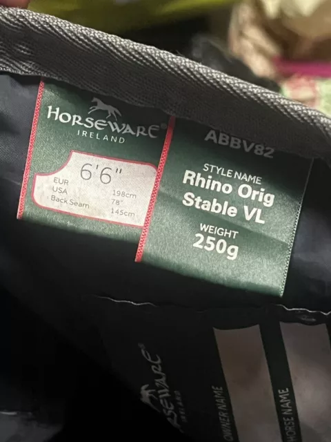 Horseware Rhino Original Stable Rug | 250g | 6'6 3