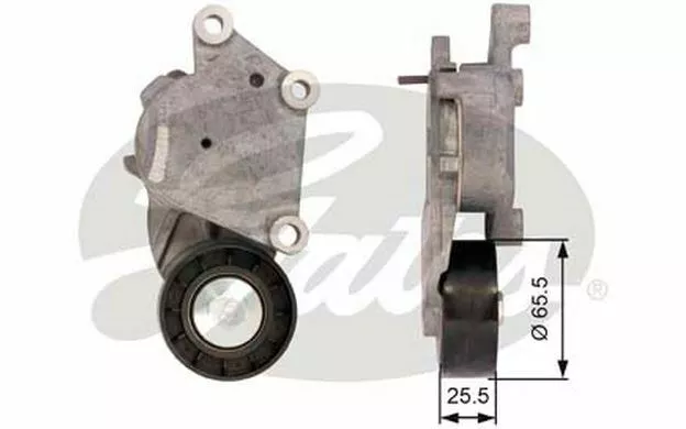 GATES Galet tendeur (courroie d'accessoire) pour PEUGEOT 308 207 407 508 T39008