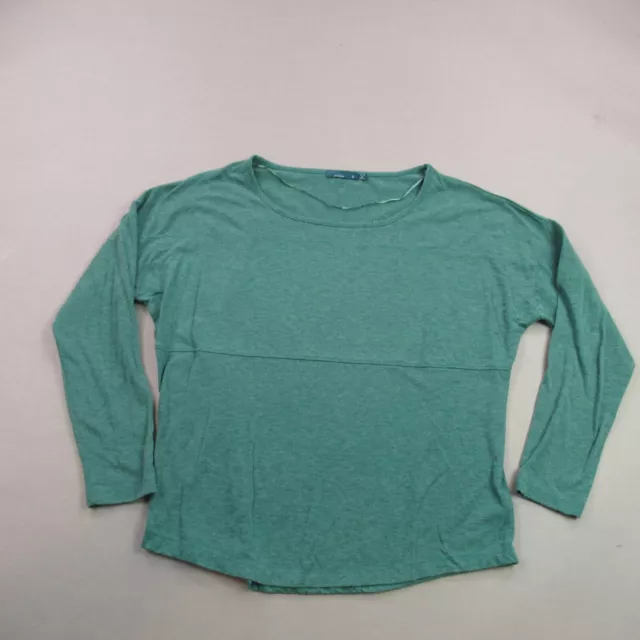 Prana Shirt Womens Medium Long Sleeve Lightweight Casual Stretch Green