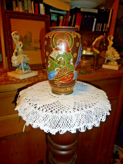 Wunderschöne  handbemalte japanische Porzellan Vase um 1930 aus Nachlass v. Opa