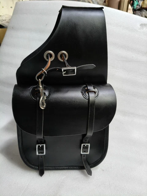 Sacoche De Selle Western En Cuir Véritable Pour Cheval – Ridex, Livraison Gratuite