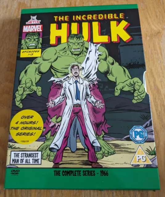 The Incredible Hulk - The Complete 1966 Series Season Rare OOP DVD