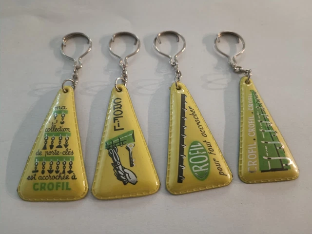 PORTE CLE ANCIEN BOURBON RENAULT Marseille keychain vintage 4cv 4L R8