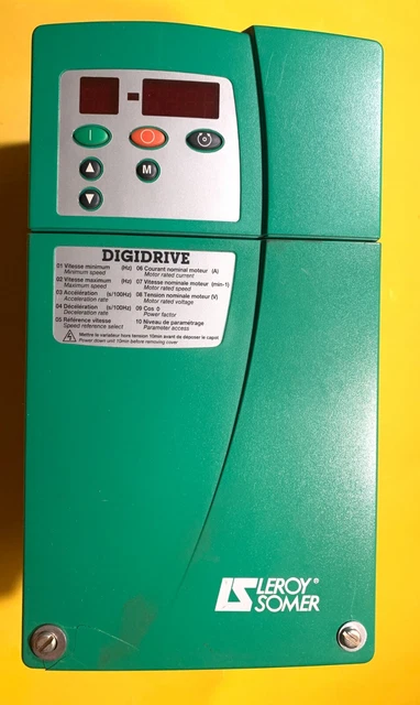 VARIATEUR DE VITESSE Leroy Somer Digidrive SE 4.5T 3.0kW EUR 989,00 ...