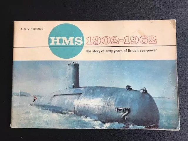 HMS 1902-1962 Lyons Tea Cards - Full Set in Album - Very good condition